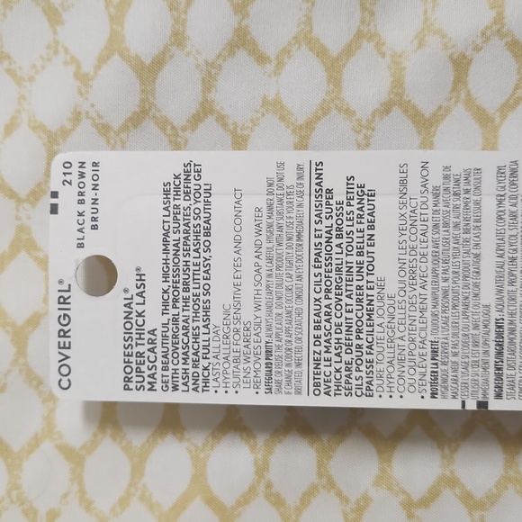 COVERGIRL Professional: Super Thick Lash, black brown - Picture 3 of 4